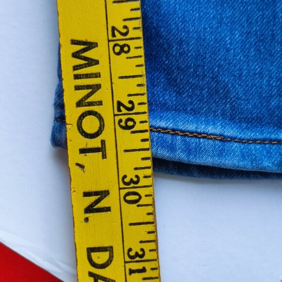 Signature by Levi Strauss jeans men's size W34/L30 denim blue slim straight - Picture 15 of 16